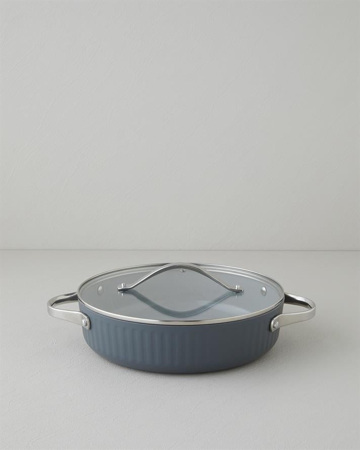 Berlin Fusion Pro Seramik Tencere Gri