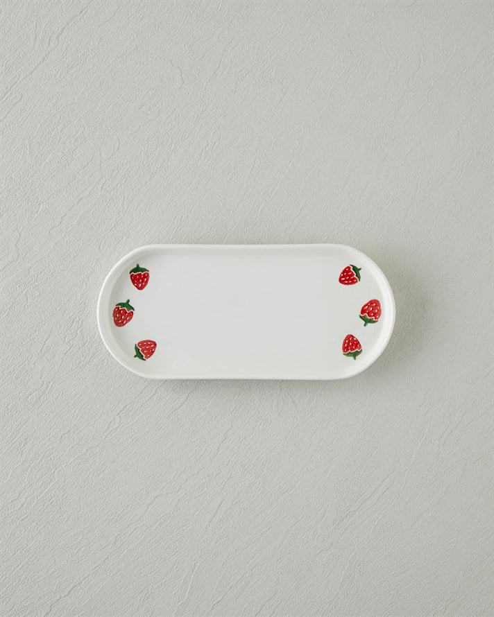 Berry Seramik Kahvaltı Takımı 10 parça 4 kişilik Pembe