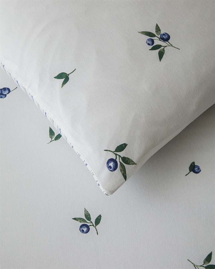 Berryscus Kolay Ütülenir Çift Kişilik Çarşaflı Nevresim Takımı 200x220 cm Mor