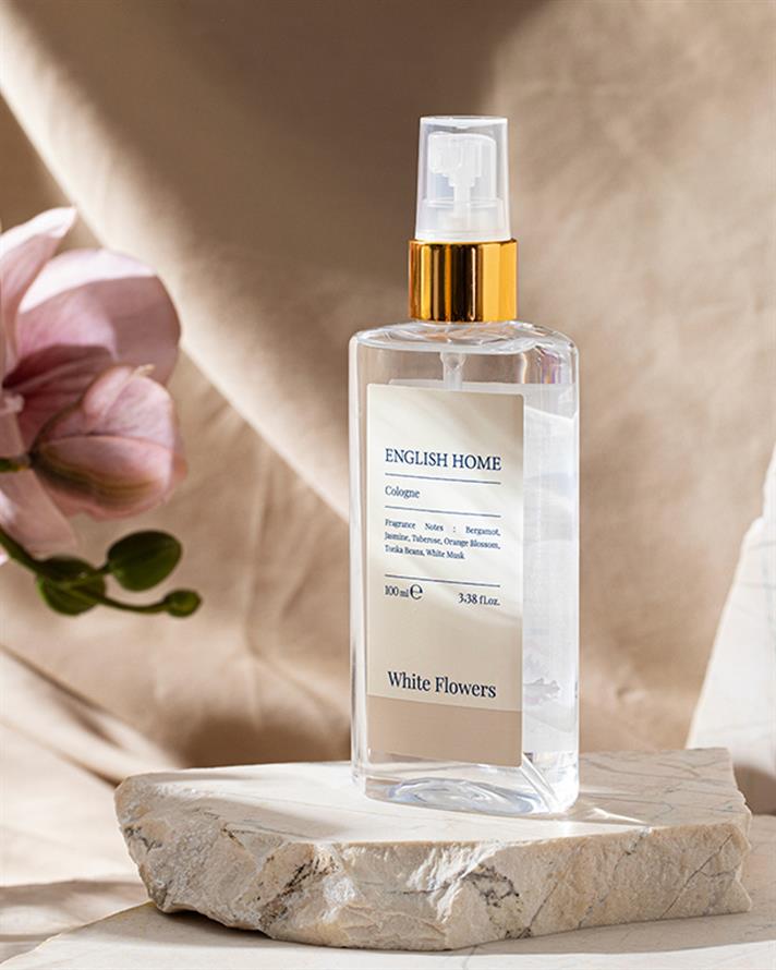 Beyaz Çiçekler Kolonya 100 ml