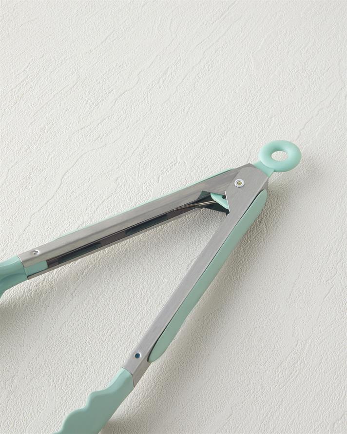 Bioni Paslanmaz Çelik Maşa 28 cm Yeşil