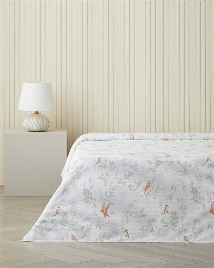 Birdlight Çift Kişilik Pike 200x220 cm Yeşil