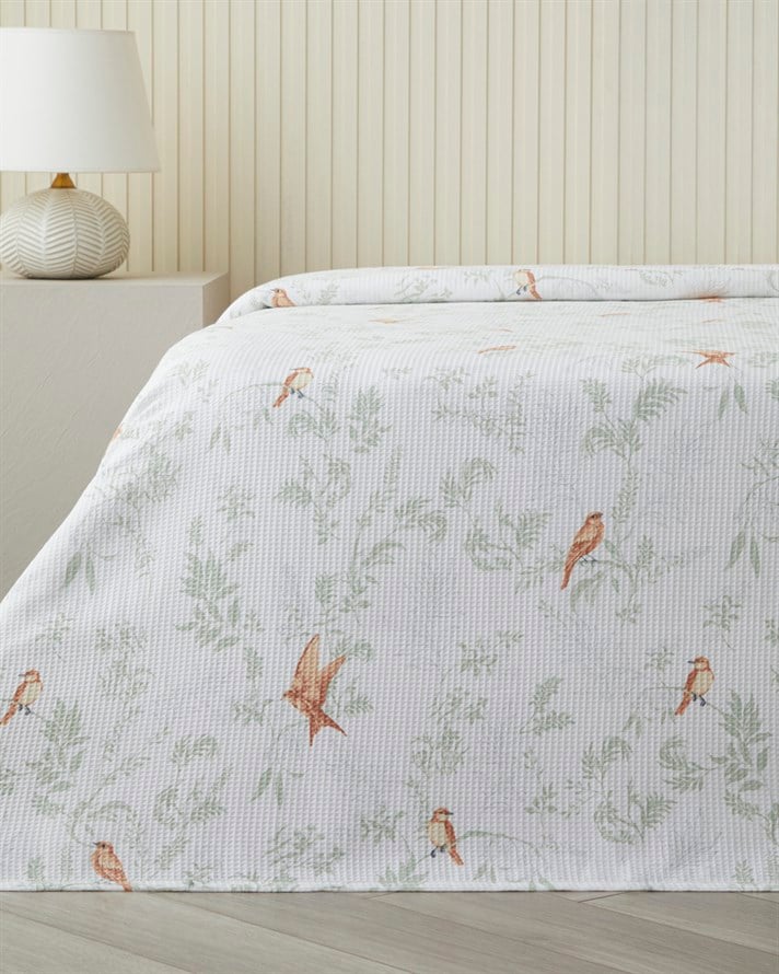 Birdlight Çift Kişilik Pike 200x220 cm Yeşil