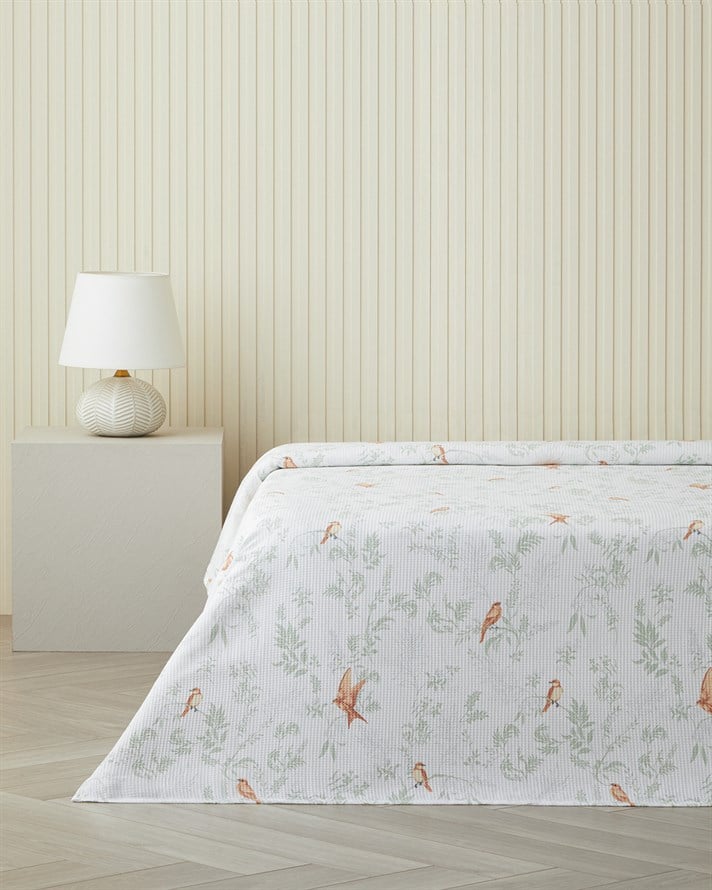 Birdlight Tek Kişilik Pike 150x220 cm Yeşil