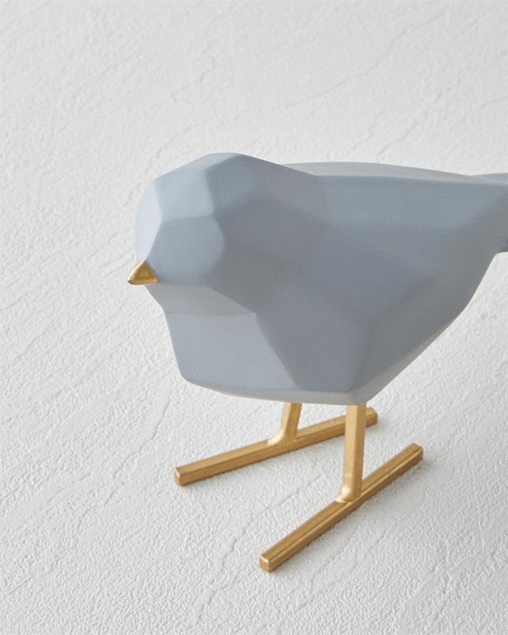 Birds Biblo 14x6,5x12,5 cm Antrasit