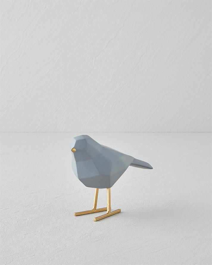 Birds Biblo 14x6,5x12,5 cm Antrasit