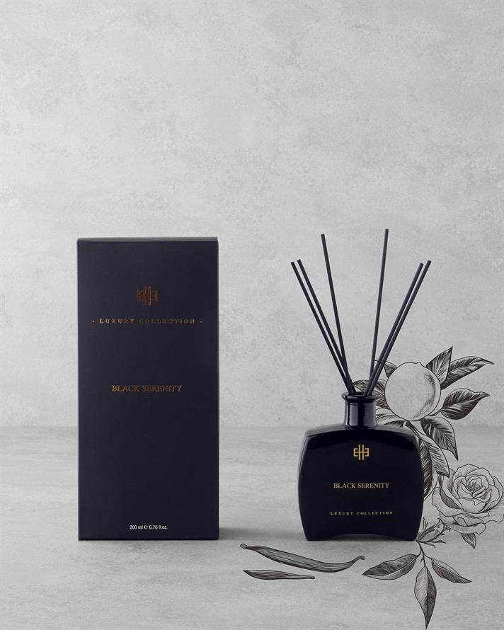 Black Serenity Çubuklu Oda Kokusu Siyah