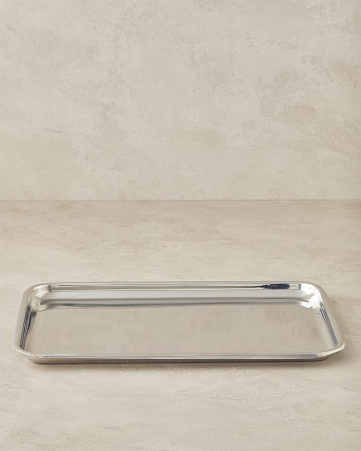 Blade Paslanmaz Çelik Tepsi Silver