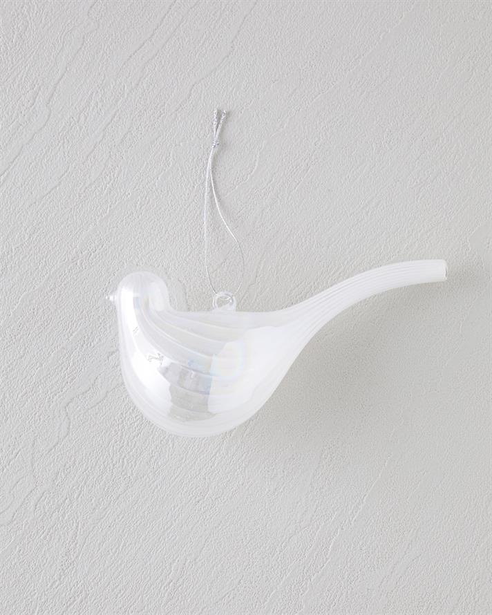 Blare Yılbaşı Ağaç Süsü 5x7x15 cm Beyaz