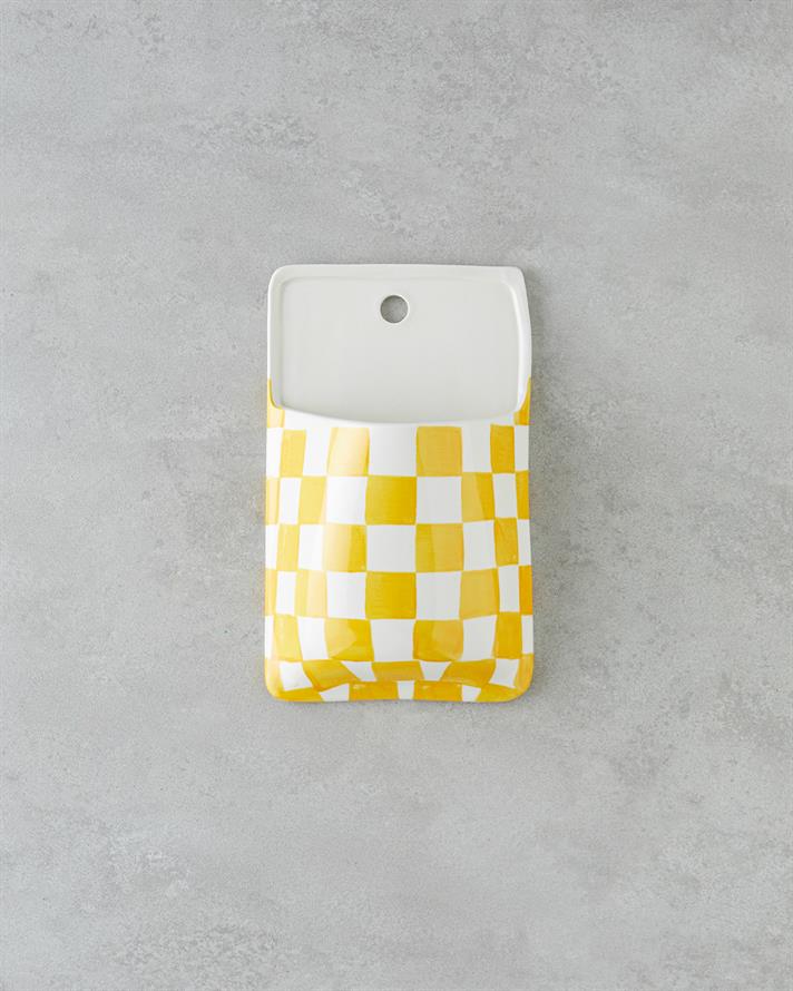 Blenda Duvar Aksesuarı 8 cm Sarı