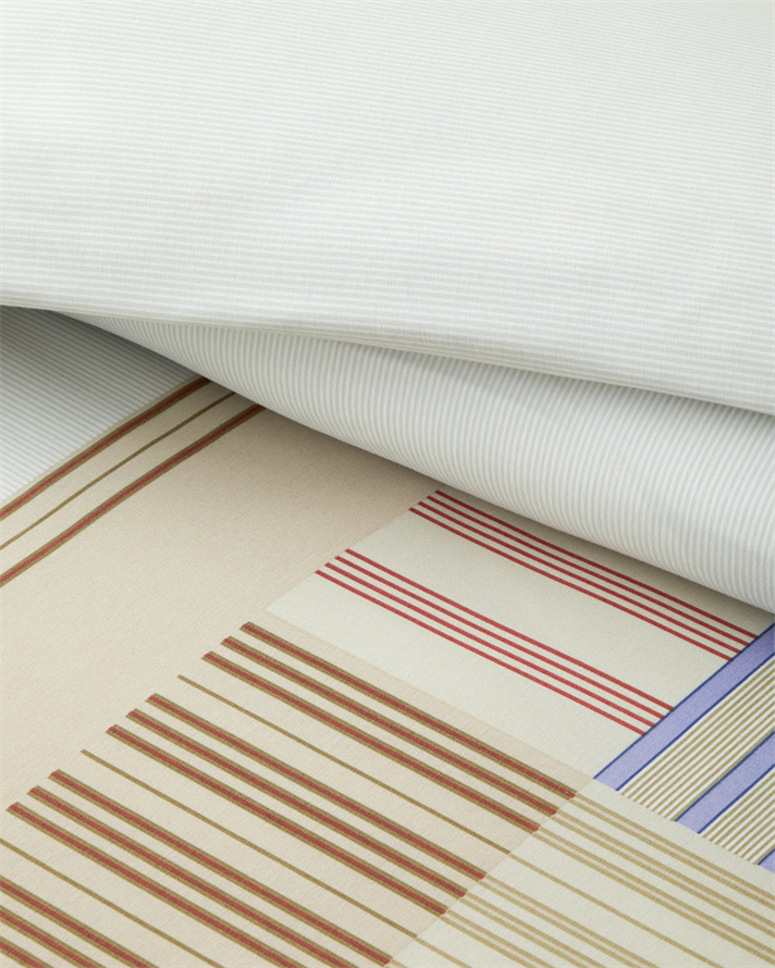 Block Patch Kolay Ütülenir Çift Kişilik Nevresim Seti 200x220 cm Mavi-Kırmızı