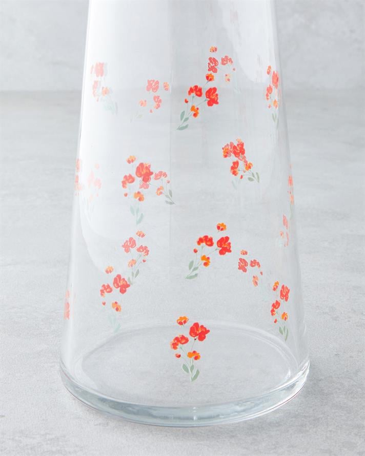 Bloom Cam 3 Parça Su Takımı 1150 Ml + 400 Ml Kırmızı