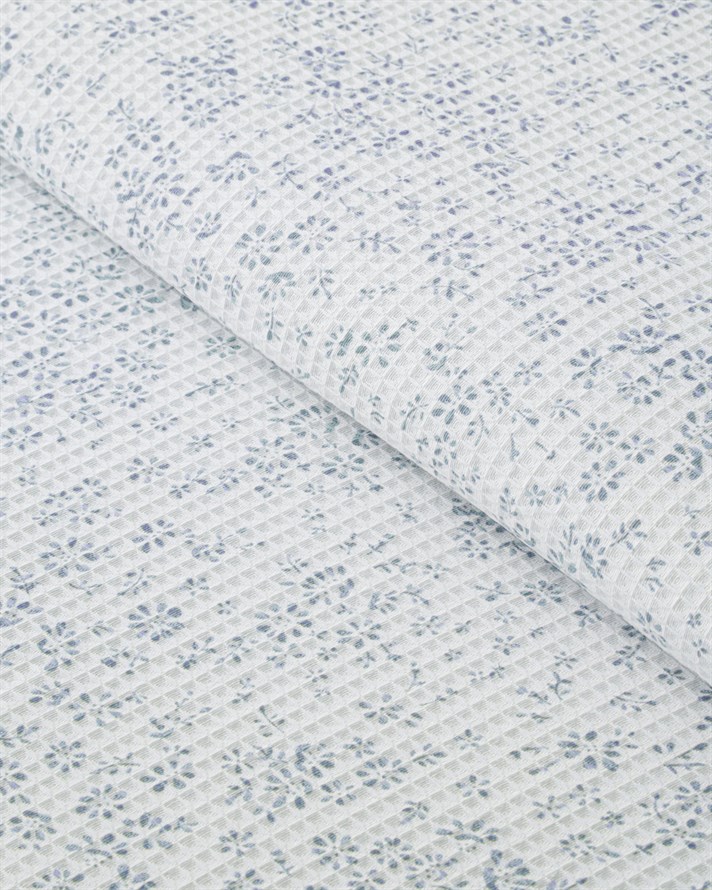 Bloomlet Çift Kişilik Pike 200x220 cm Mavi