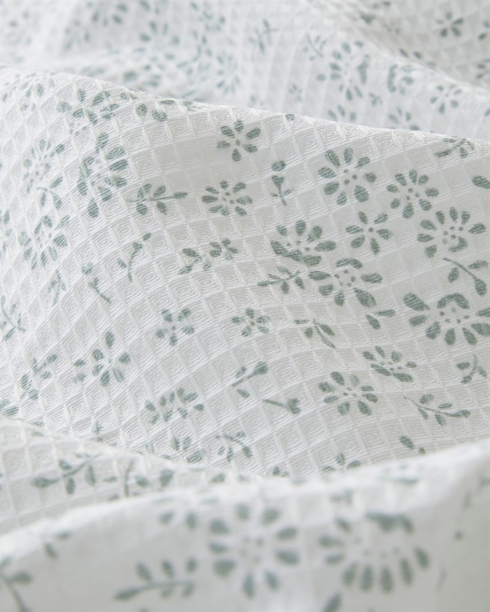 Bloomlet Çift Kişilik Pike 200x220 cm Yeşil