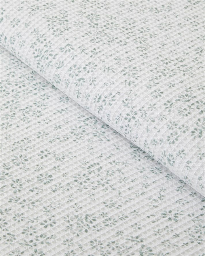 Bloomlet Çift Kişilik Pike 200x220 cm Yeşil