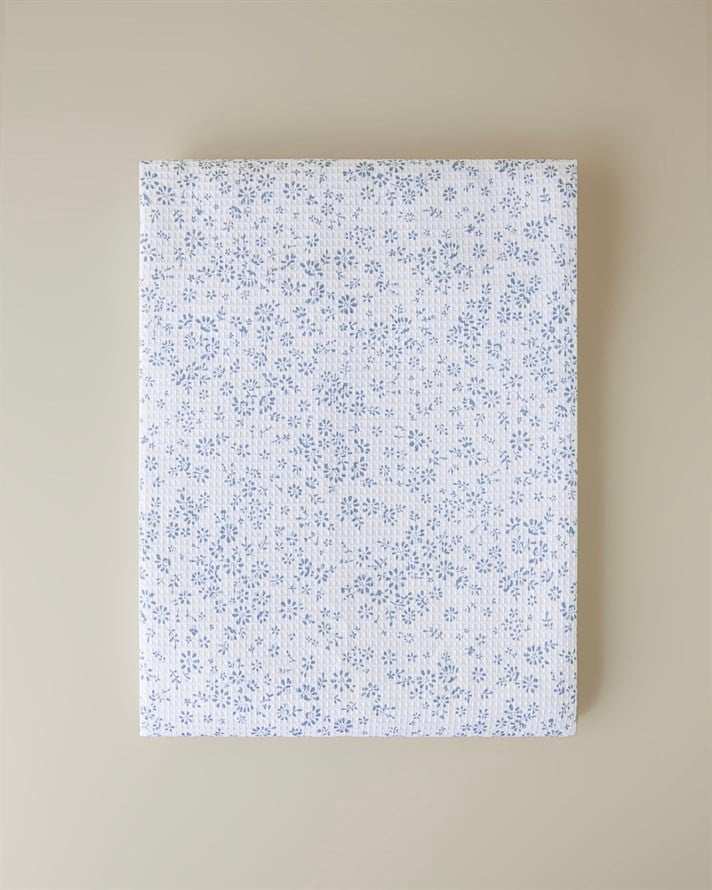 Bloomlet Çift Kişilik Pike 200x220 cm Mavi