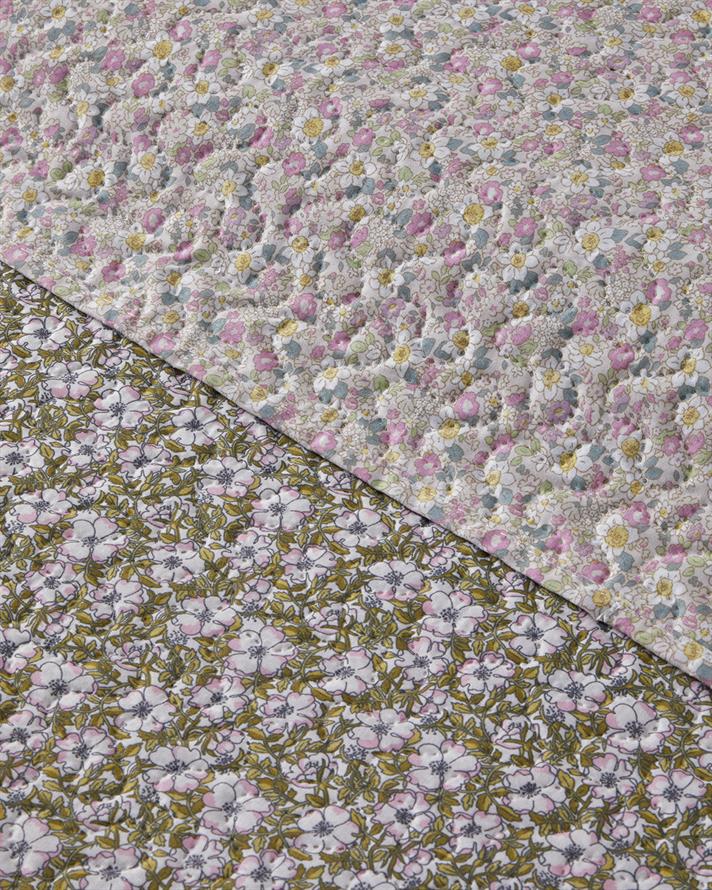 Blossom Harmony Çift Kişilik Çok Amaçlı Örtü 200x220 cm Lila