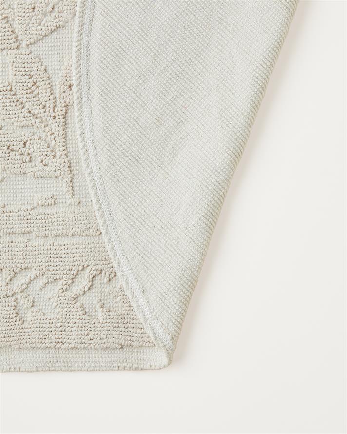 Blossom Pamuklu Bukle Kilim Krem