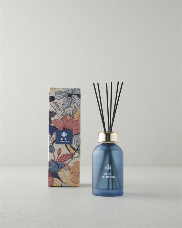 Blue Flowers Çubuklu Oda Kokusu 250 ml