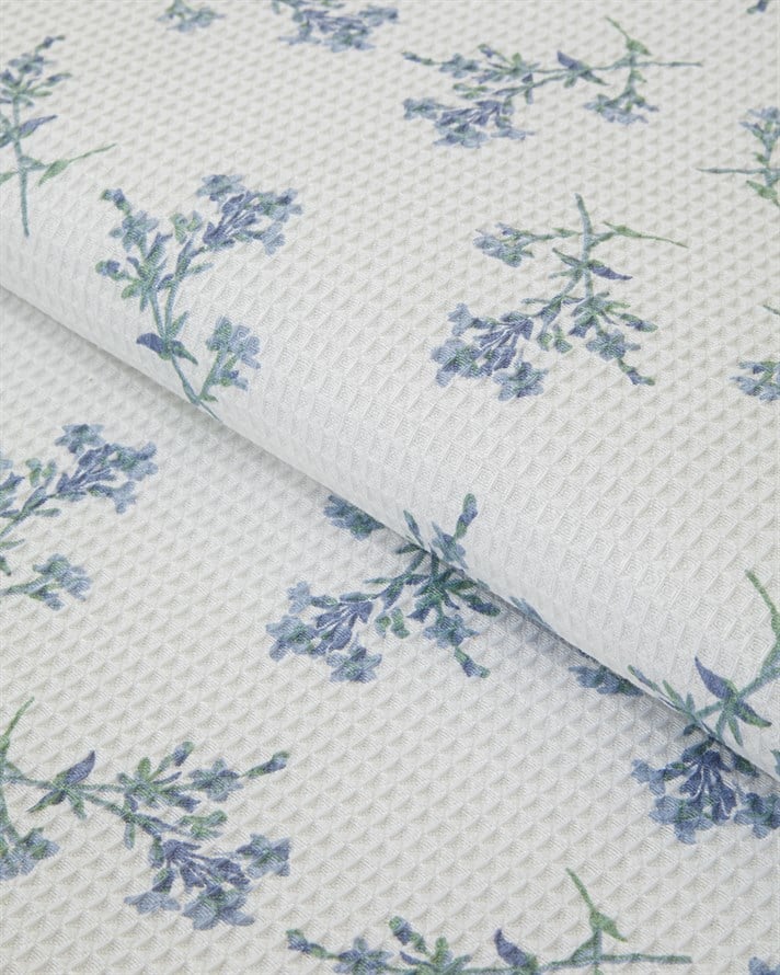 Blue Spring Tek Kişilik Pike 150x220 cm Mavi