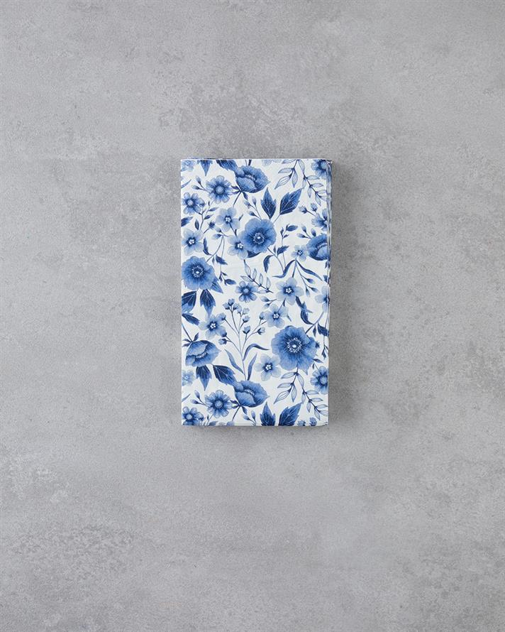 Bluebloom Kağıt 20li Kağıt Peçete 33x40 Cm Mavi