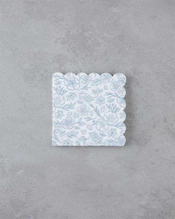 Bluette 20li Kağıt Peçete 33x33 cm Mavi