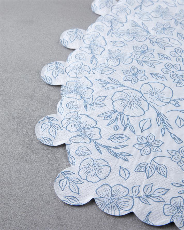 Bluette 20li Kağıt Peçete 33x33 cm Mavi