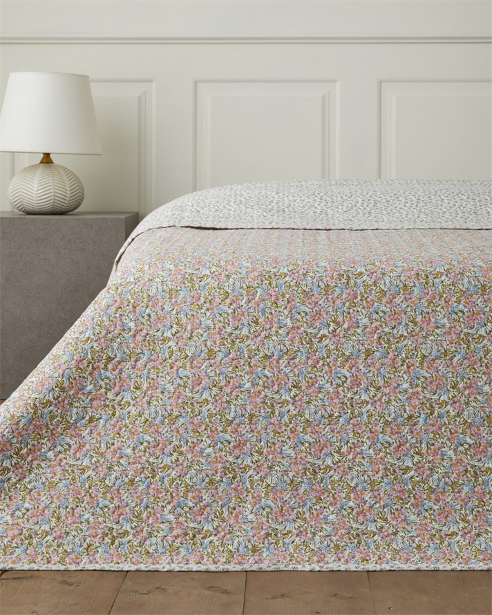 Blush Twig King Size Çok Amaçlı Örtü 220x240 cm Pembe