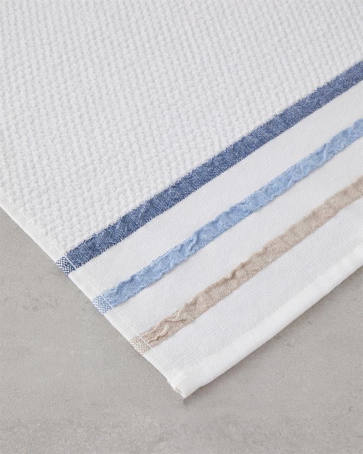 Bluva Pamuk Polyester Kurulama Bezi 30x50 cm Mavi