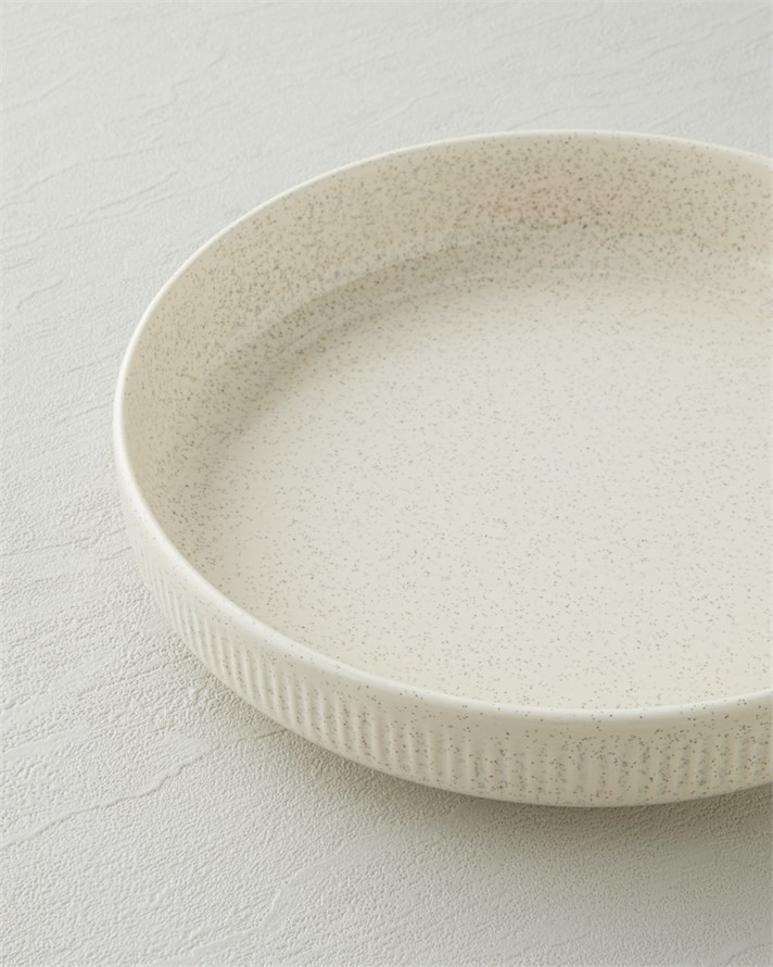 Boheme Stoneware 4lü Bowl Seti 23 cm Krem