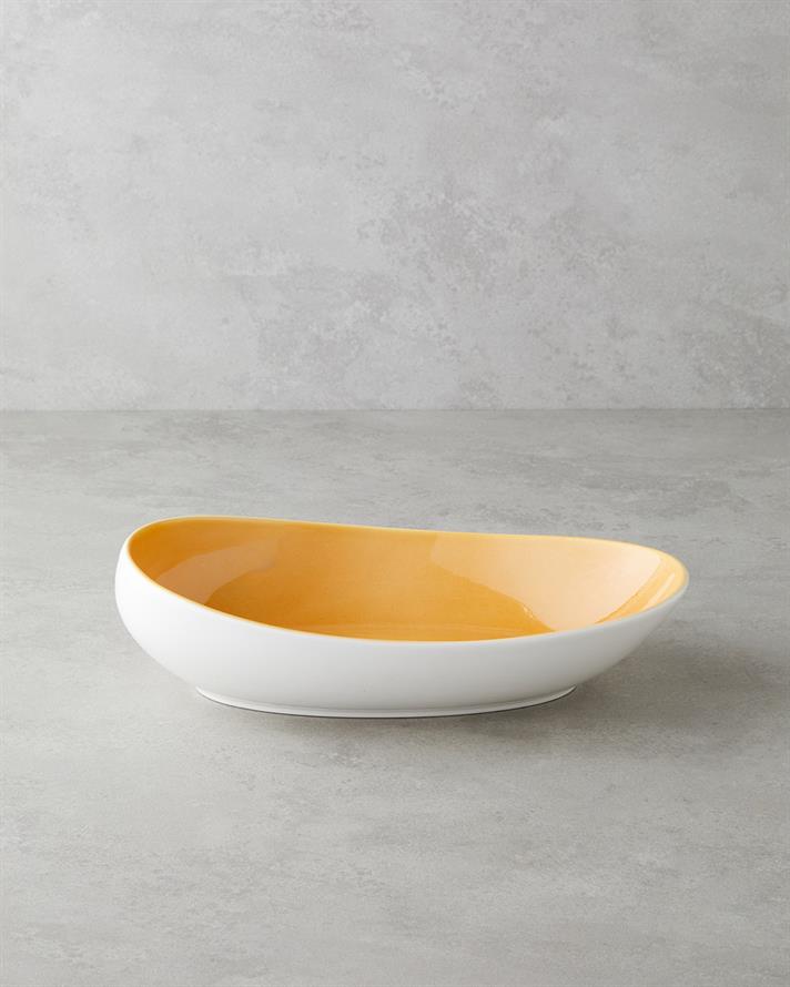 Boho New Bone China Kase Sarı