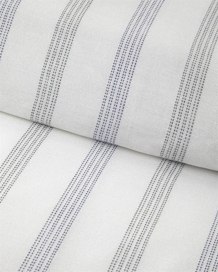 Bold Stitch İpliği Boyalı King Size Nevresim Takımı 240x220 cm Lacivert-Yeşil