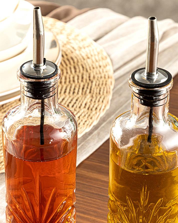 Bony Cam 2li Yağlık - Sirkelik 18 cm Şeffaf