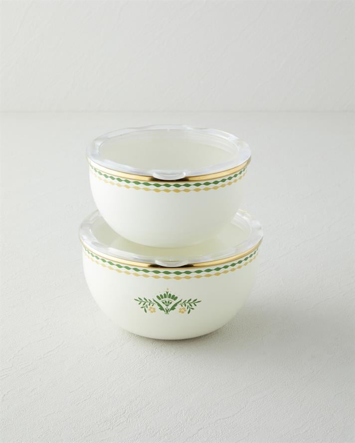 Botanic Garden Emaye 2li Saklama Kabı 0,75 x 1,20 L Yeşil