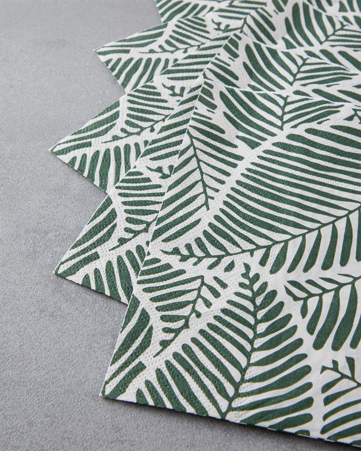 Botanica 20li Kağıt Peçete 33x33 cm Yeşil