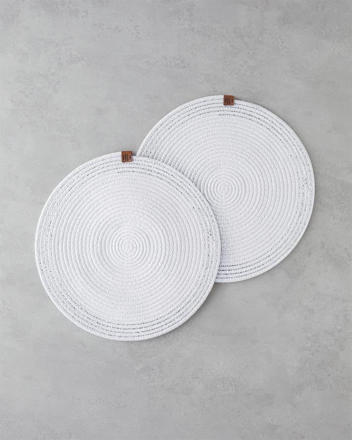 Brenda Pamuk Amerikan Servis 32 cm Silver