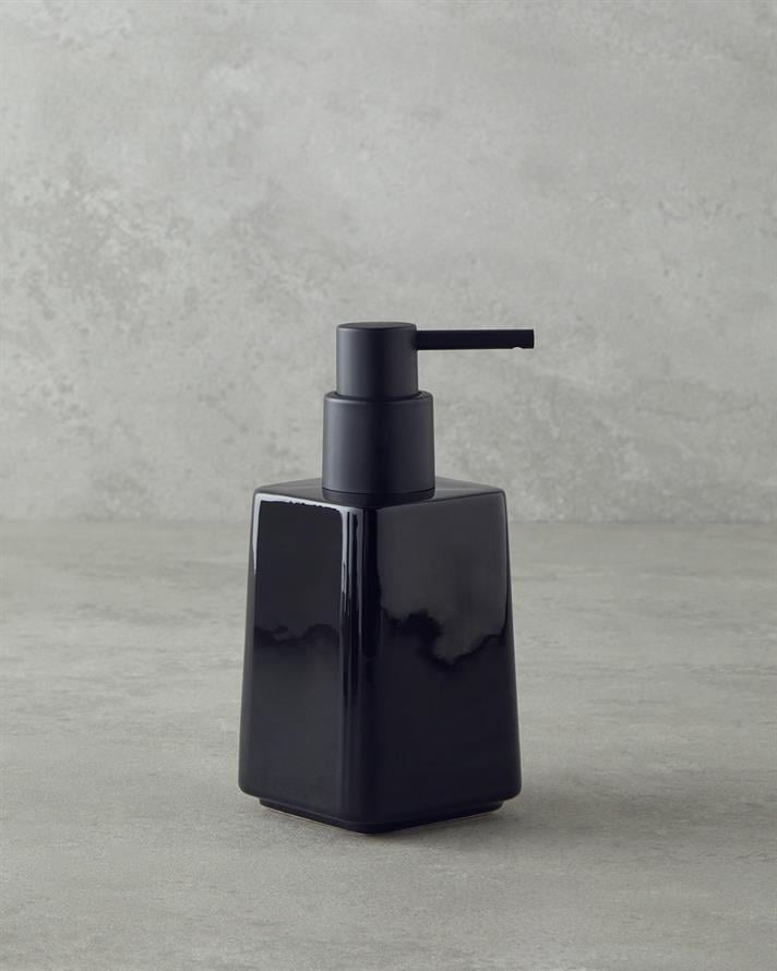 Brenda Seramik 3lü Banyo Seti Siyah