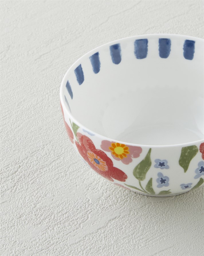 Bright Bloom New Bone China Kase 15,5 cm Renkli