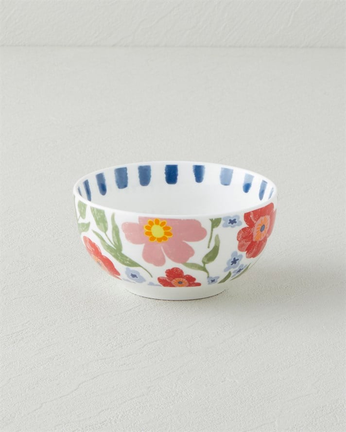 Bright Bloom New Bone China Kase 15,5 cm Renkli
