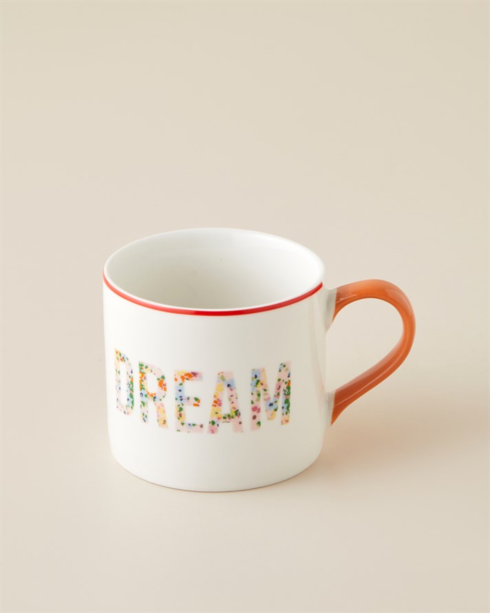 Bright Dream New Bone China Kupa 350 ml Renkli