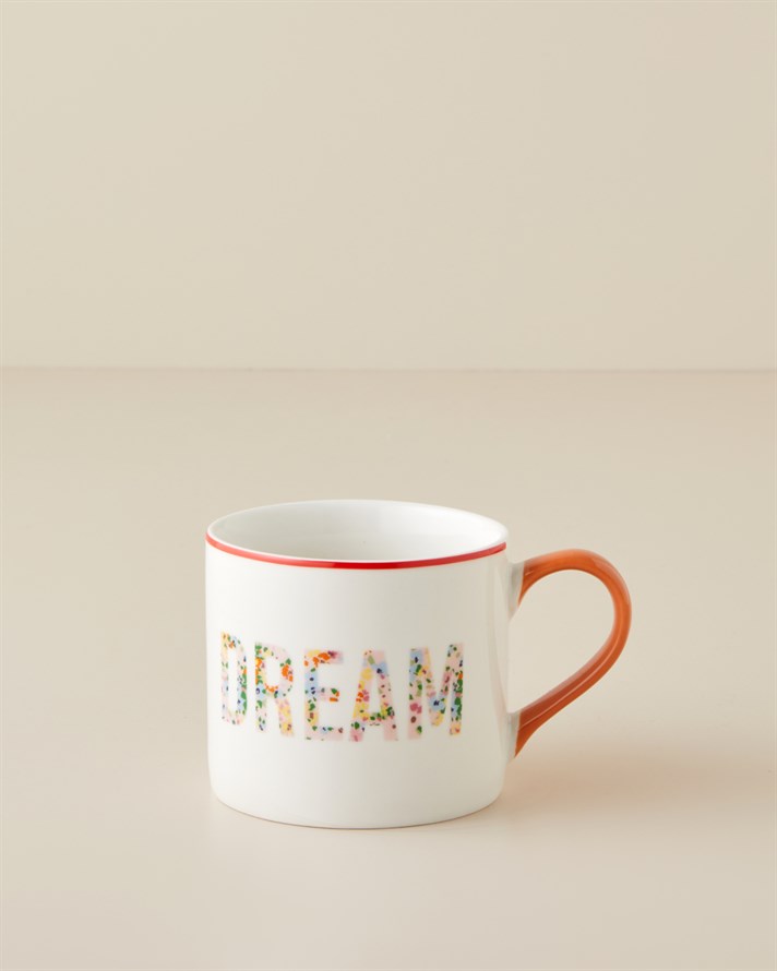 Bright Dream New Bone China Kupa 350 ml Renkli
