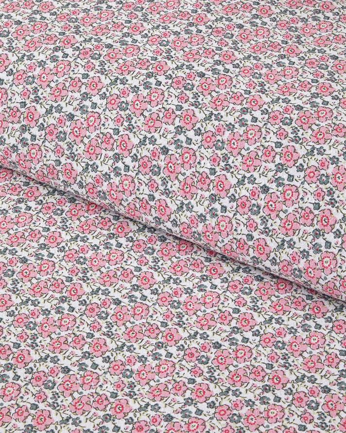 Bright Floral Ecosoft Çift Kişilik Pike 200x220 cm Pembe