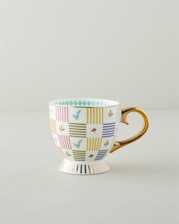 Bright Ophelia New Bone China Kupa 460 ml Renkli