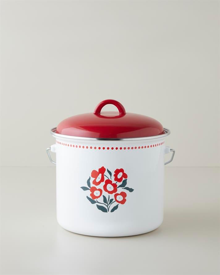 Bright Parade Emaye Bakraç 20 cm Kırmızı