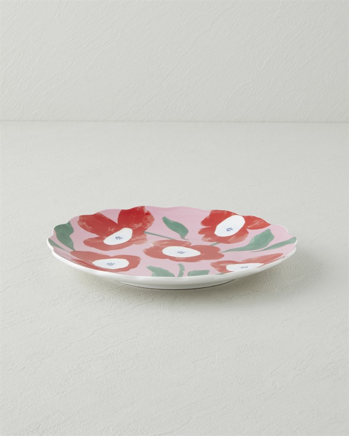 Bright Parade New Bone China Pasta Tabağı 19 cm Renkli