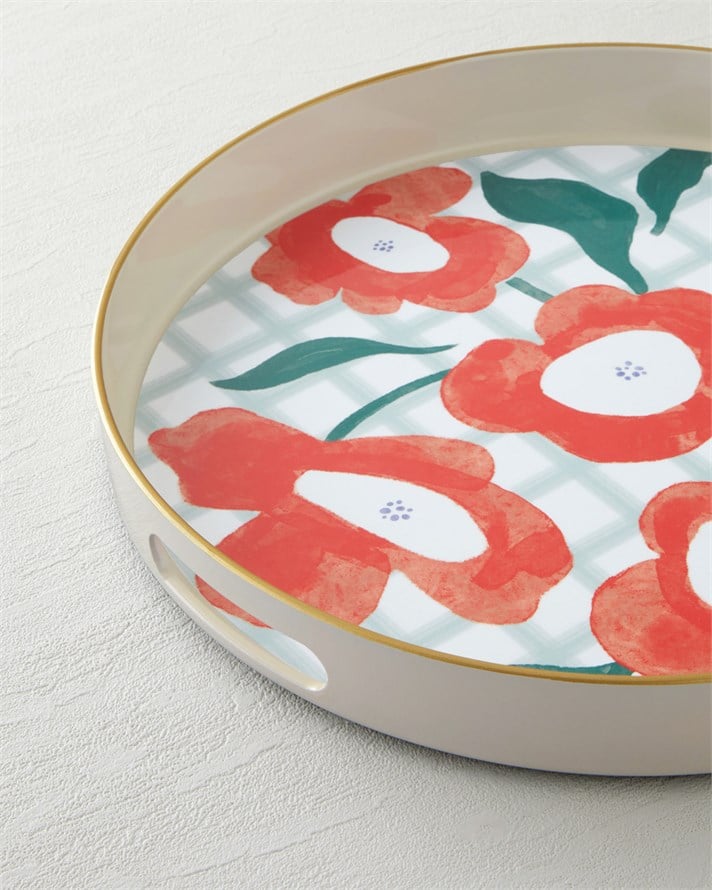 Bright Parade PP Tepsi 33 cm Renkli