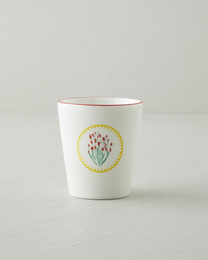 Brightfloria Porselen Bardak 260 ml Beyaz