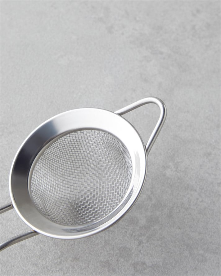 Brims Paslanmaz Çelik Mini Süzgeç 6 cm Gri