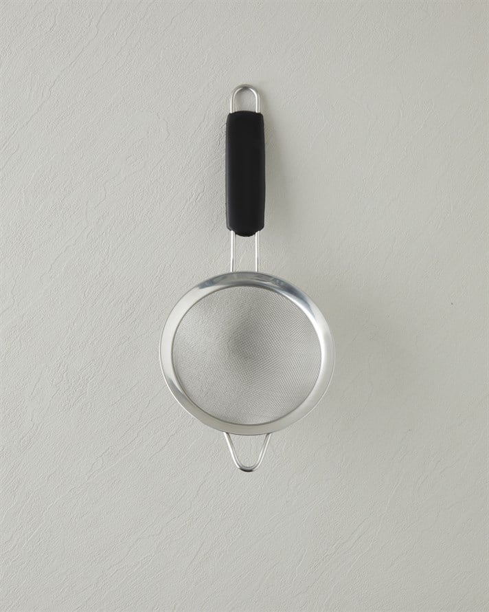 Brims Paslanmaz Çelik Süzgeç 14 cm Siyah
