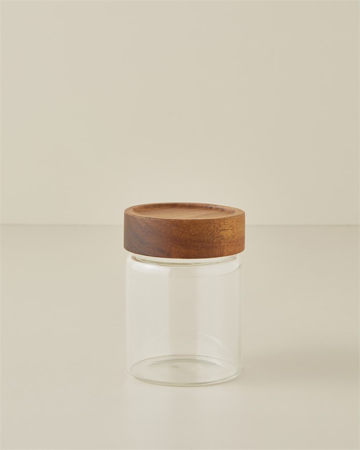 Briony Borosilikat Kavanoz 380 ml Kahve
